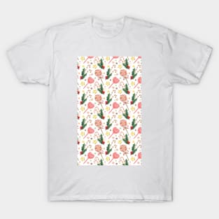 Watercolor christmas print T-Shirt